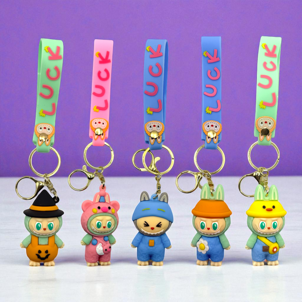 Cute Luck Labubu Keychains - Assorted Designs