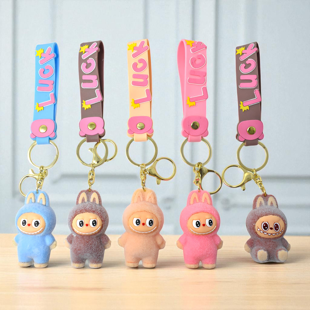 Cute Tough Labubu Keychains – Popular TikTok Style